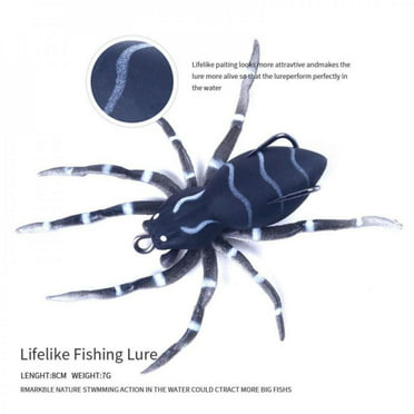 Details about  / 100pcs Fishing Lure Artificial Bait Ant Spider Flies Trout Single Dry Realistic